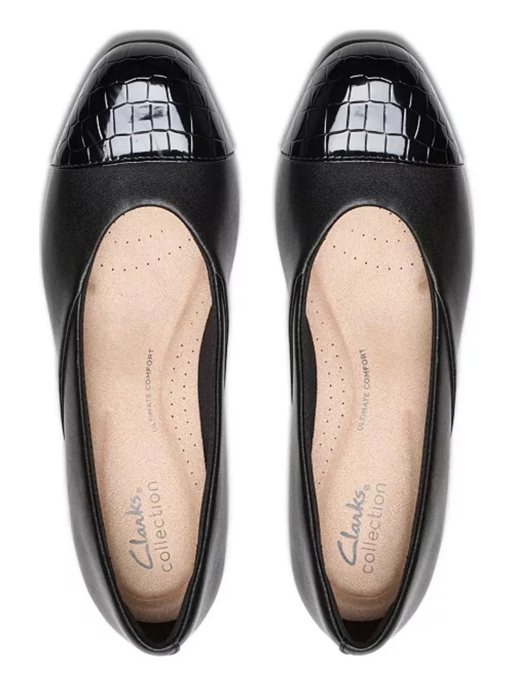 Clarks sleek black